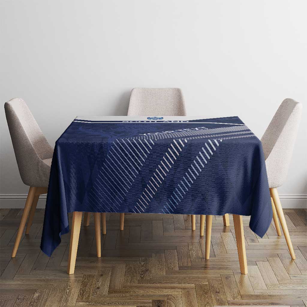 Scotland Rugby Custom Tablecloth Come On Thistle - Wonder Print Shop