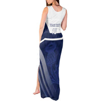 Scotland Rugby Custom Tank Maxi Dress Come On Thistle - Wonder Print Shop