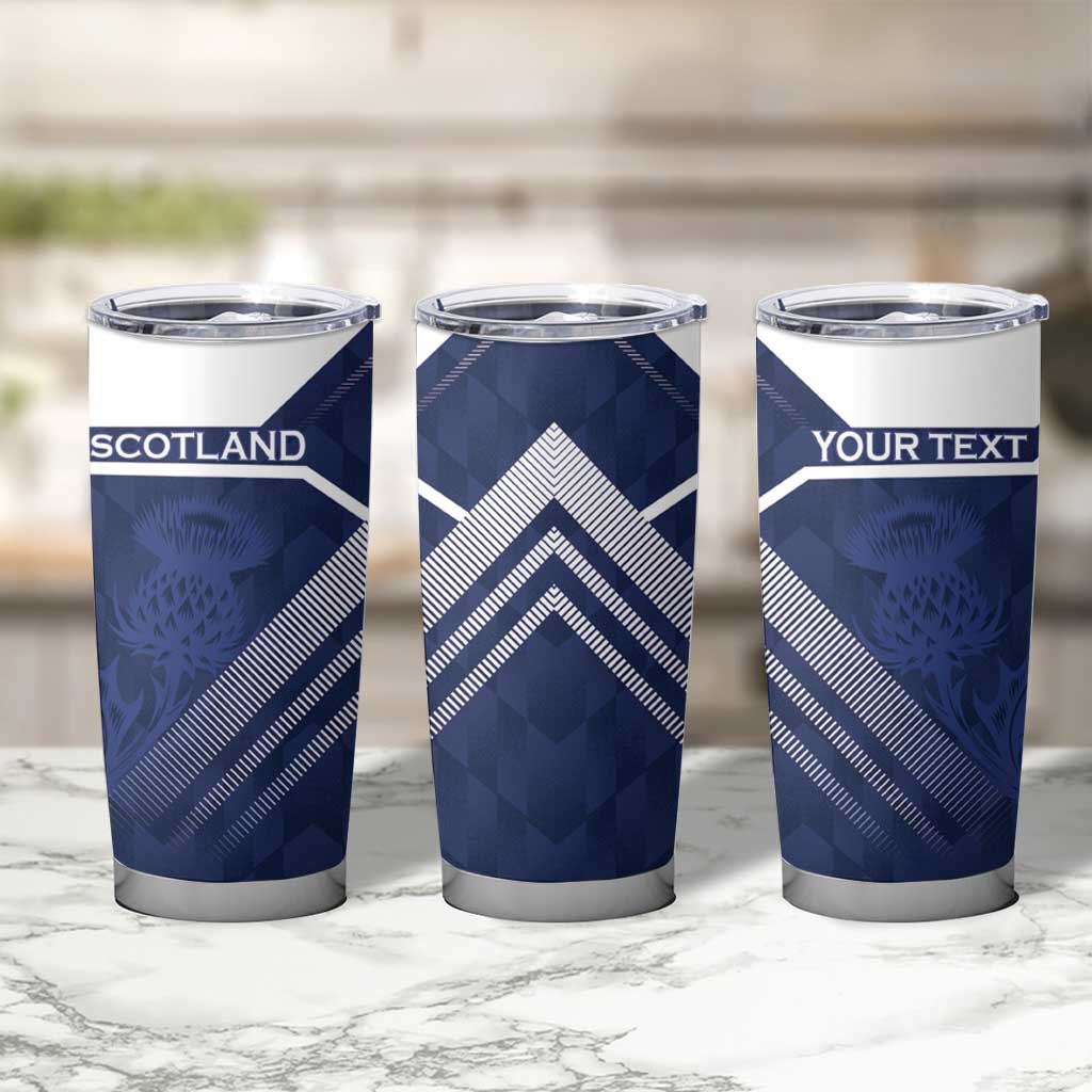 Scotland Rugby Custom Tumbler Cup Come On Thistle - Wonder Print Shop