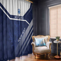 Scotland Rugby Custom Window Curtain Come On Thistle - Wonder Print Shop