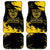Personalized Bison Buffalo Soldiers Car Mats American Heroes - Black Grunge Style - Wonder Print Shop