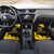 Personalized Bison Buffalo Soldiers Car Mats American Heroes - Black Grunge Style - Wonder Print Shop