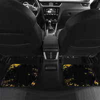 Personalized Bison Buffalo Soldiers Car Mats American Heroes - Black Grunge Style - Wonder Print Shop