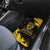 Personalized Bison Buffalo Soldiers Car Mats American Heroes - Black Grunge Style - Wonder Print Shop