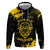 Personalized Bison Buffalo Soldiers Hoodie American Heroes - Black Grunge Style - Wonder Print Shop