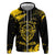 Personalized Bison Buffalo Soldiers Hoodie American Heroes - Black Grunge Style - Wonder Print Shop