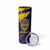 Personalized Bison Buffalo Soldiers Skinny Tumbler American Heroes - Blue Grunge Style - Wonder Print Shop