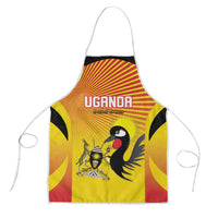 Uganda Cricket Apron Go Cricket Cranes Go - Wonder Print Shop
