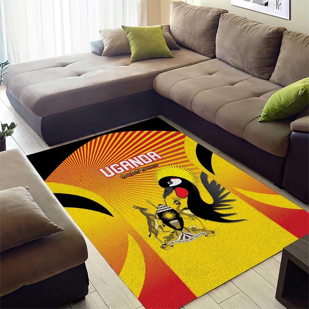 Uganda Cricket Area Rug Go Cricket Cranes Go - Wonder Print Shop
