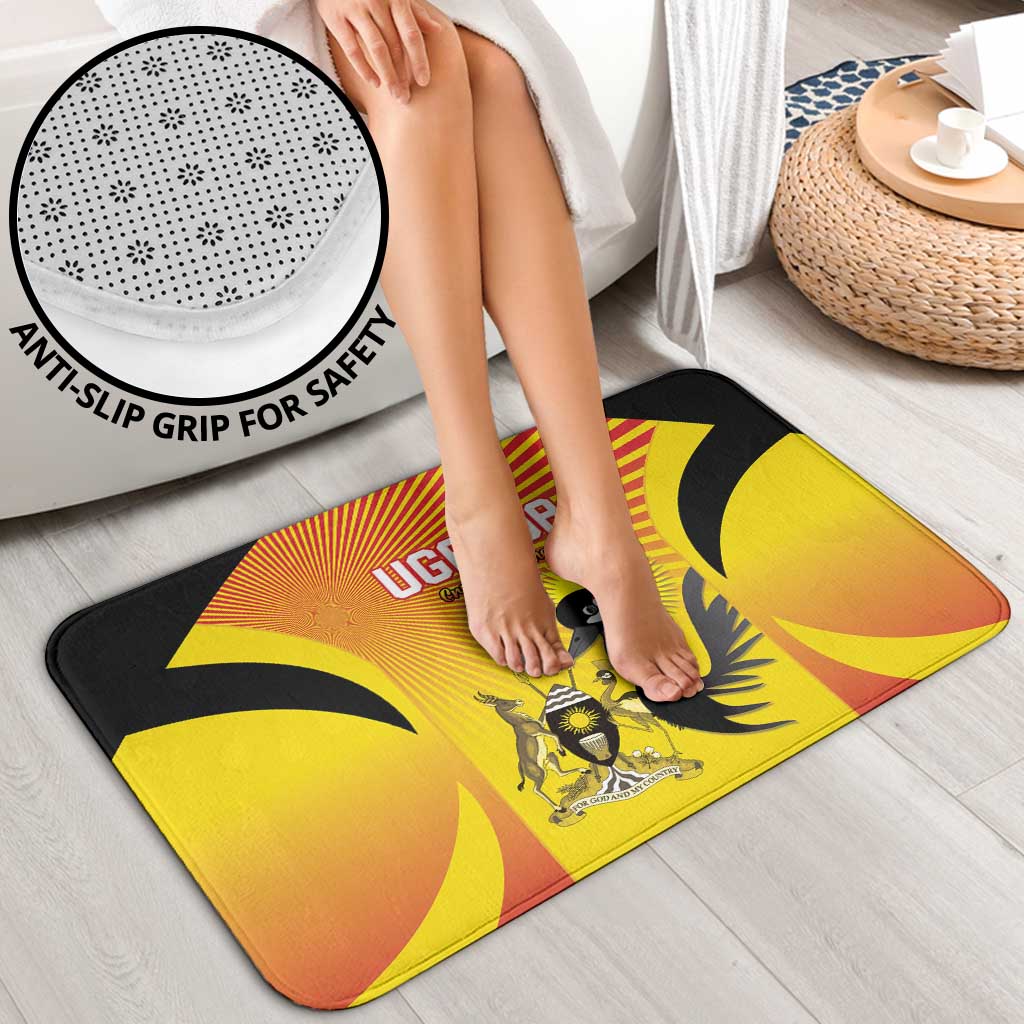 Uganda Cricket Bathroom Set Go Cricket Cranes Go - Wonder Print Shop