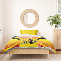 Uganda Cricket Bedding Set Go Cricket Cranes Go - Wonder Print Shop