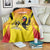 Uganda Cricket Blanket Go Cricket Cranes Go - Wonder Print Shop
