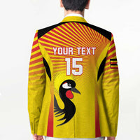 Custom Uganda Cricket Blazer Go Cricket Cranes Go - Wonder Print Shop