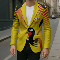 Custom Uganda Cricket Blazer Go Cricket Cranes Go - Wonder Print Shop