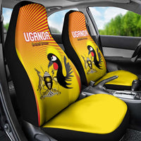 Uganda Cricket Car Seat Cover Go Cricket Cranes Go - Wonder Print Shop
