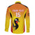 Custom Uganda Cricket Family Matching Off Shoulder Short Dress and Hawaiian Shirt Go Cricket Cranes Go - Wonder Print Shop