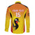 Custom Uganda Cricket Family Matching Short Sleeve Bodycon Dress and Hawaiian Shirt Go Cricket Cranes Go - Wonder Print Shop