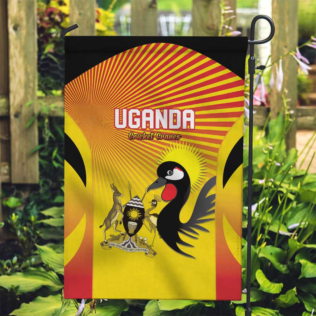 Uganda Cricket Garden Flag Go Cricket Cranes Go - Wonder Print Shop