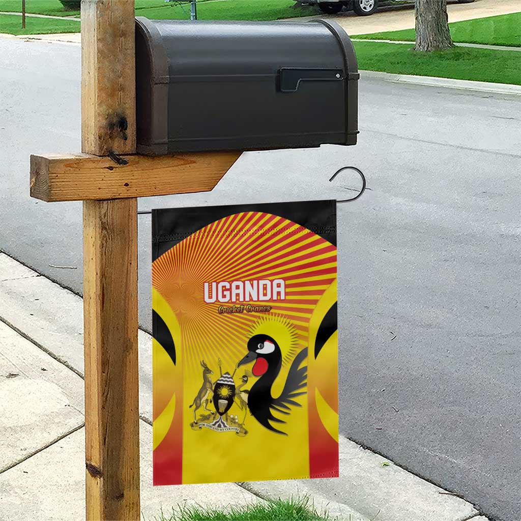 Uganda Cricket Garden Flag Go Cricket Cranes Go - Wonder Print Shop
