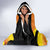 Uganda Cricket Hooded Blanket Go Cricket Cranes Go - Wonder Print Shop
