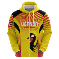 Custom Uganda Cricket Hoodie Go Cricket Cranes Go - Wonder Print Shop