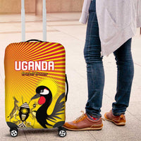 Uganda Cricket Luggage Cover Go Cricket Cranes Go - Wonder Print Shop