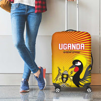 Uganda Cricket Luggage Cover Go Cricket Cranes Go - Wonder Print Shop