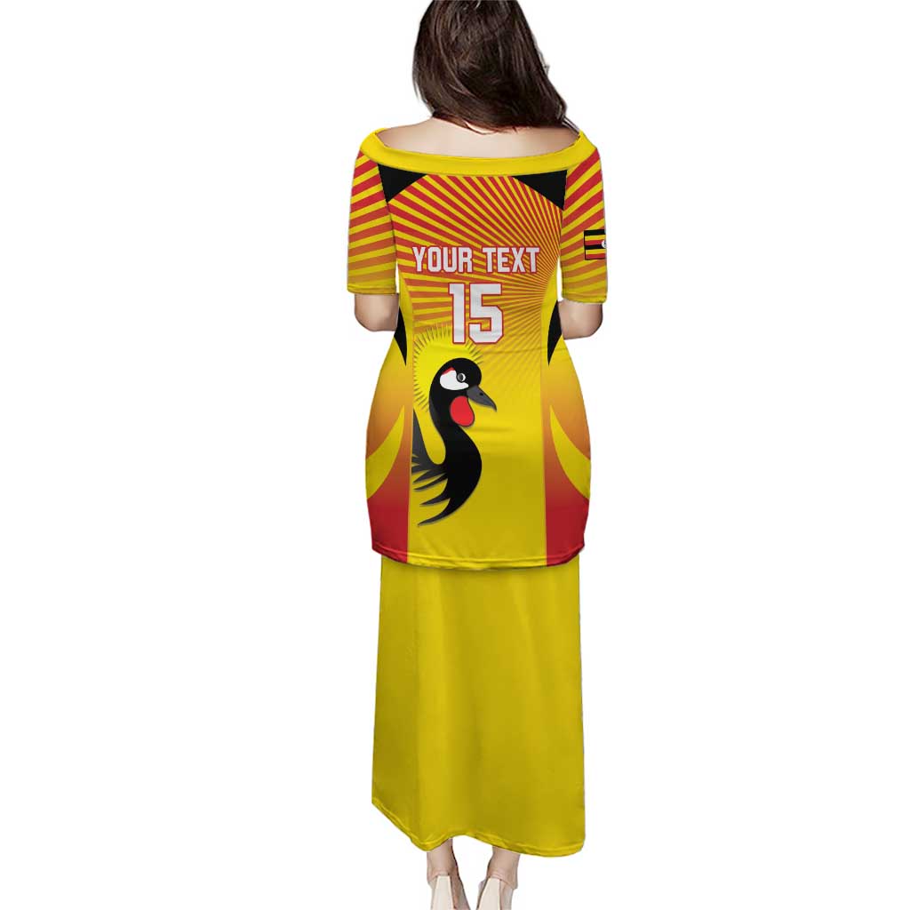 Custom Uganda Cricket Puletasi Go Cricket Cranes Go - Wonder Print Shop