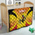 Uganda Cricket Quilt Go Cricket Cranes Go - Wonder Print Shop