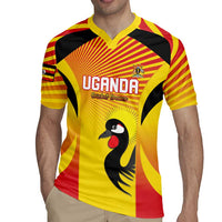Custom Uganda Cricket Rugby Jersey Go Cricket Cranes Go - Wonder Print Shop