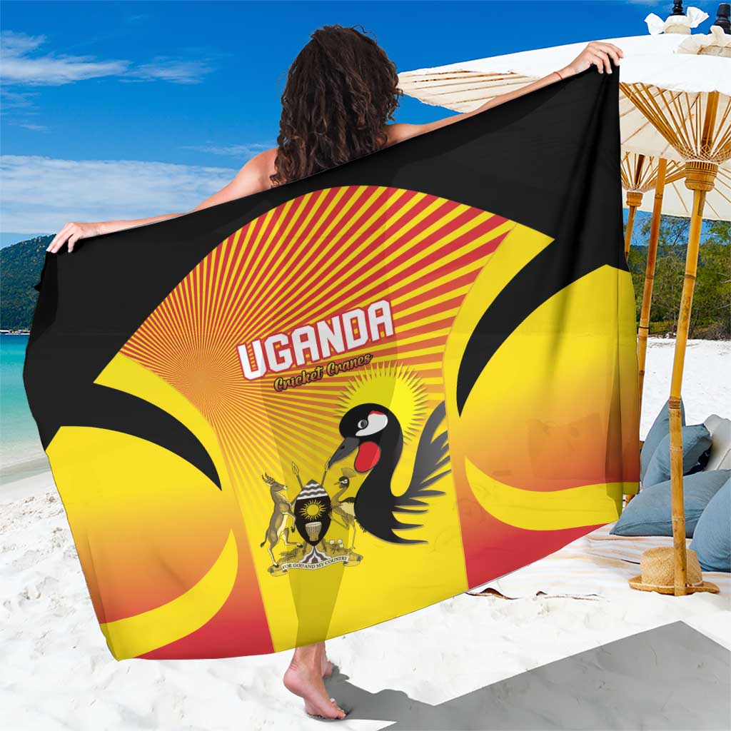 Uganda Cricket Sarong Go Cricket Cranes Go - Wonder Print Shop