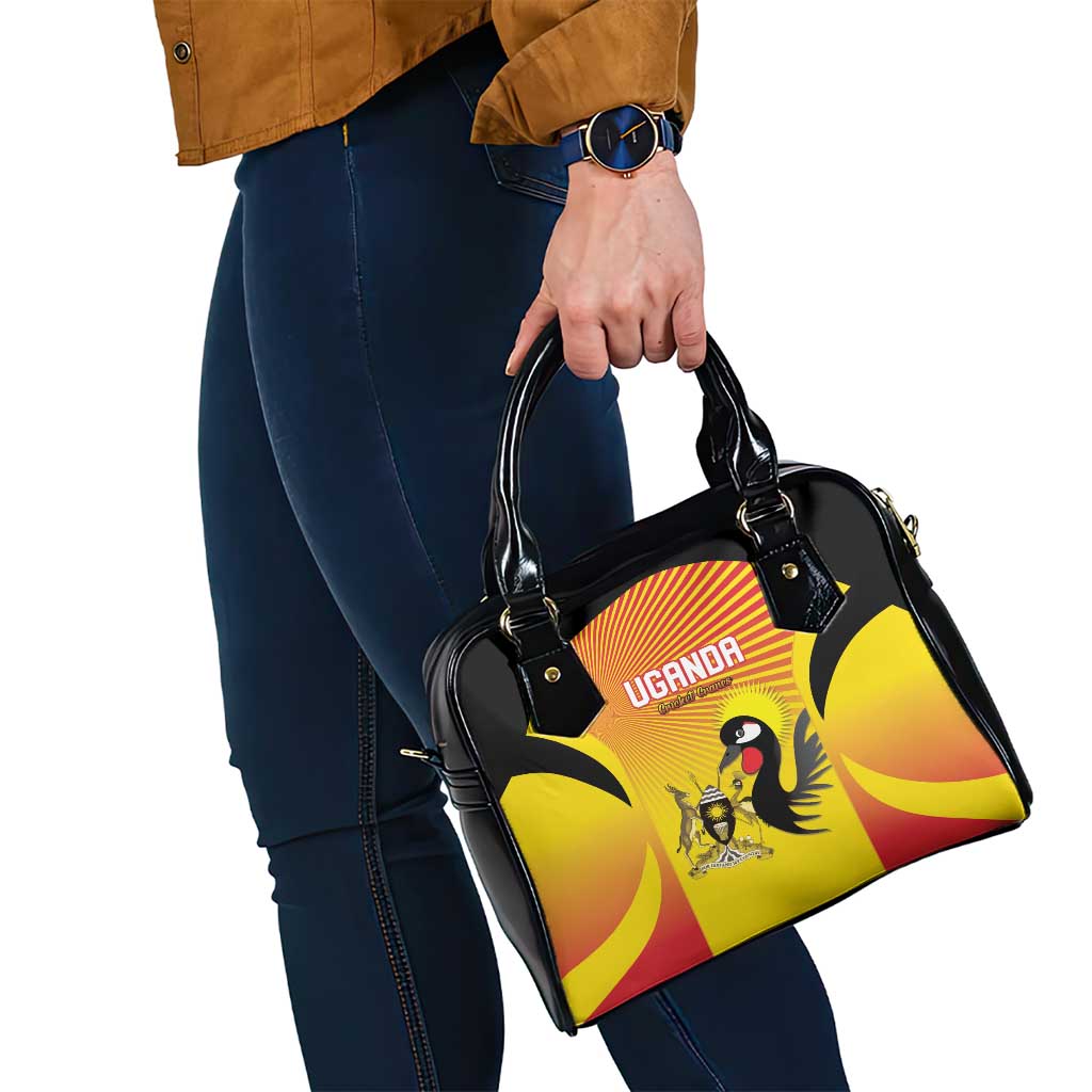 Uganda Cricket Shoulder Handbag Go Cricket Cranes Go - Wonder Print Shop