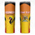 Custom Uganda Cricket Skinny Tumbler Go Cricket Cranes Go - Wonder Print Shop