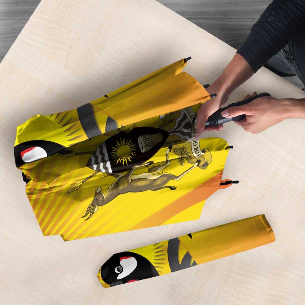 Uganda Cricket Umbrella Go Cricket Cranes Go - Wonder Print Shop