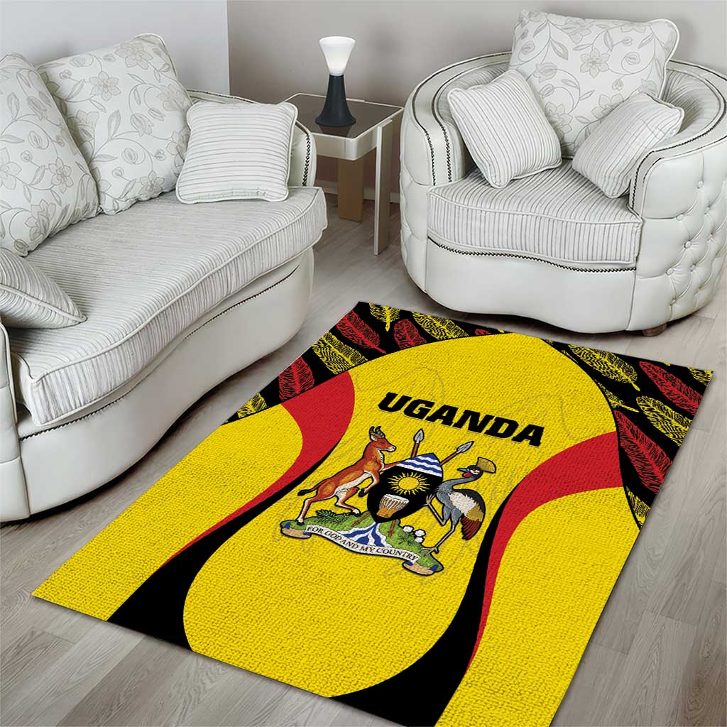 Uganda Cricket Area Rug Go Cricket Cranes - Wonder Print Shop