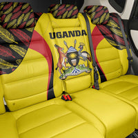 Uganda Cricket Back Car Seat Cover Go Cricket Cranes - Wonder Print Shop