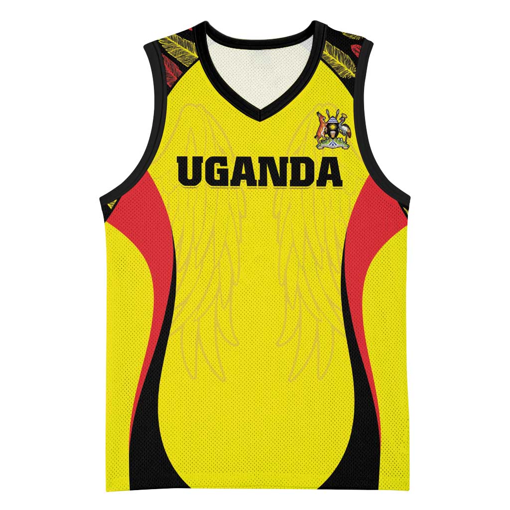 Custom Uganda Cricket Basketball Jersey Go Cricket Cranes - Wonder Print Shop