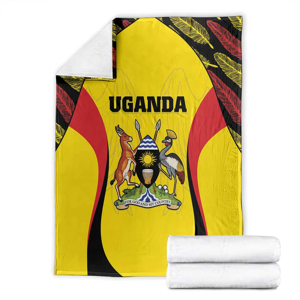 Uganda Cricket Blanket Go Cricket Cranes - Wonder Print Shop