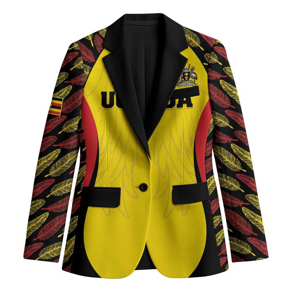 Custom Uganda Cricket Blazer Go Cricket Cranes - Wonder Print Shop