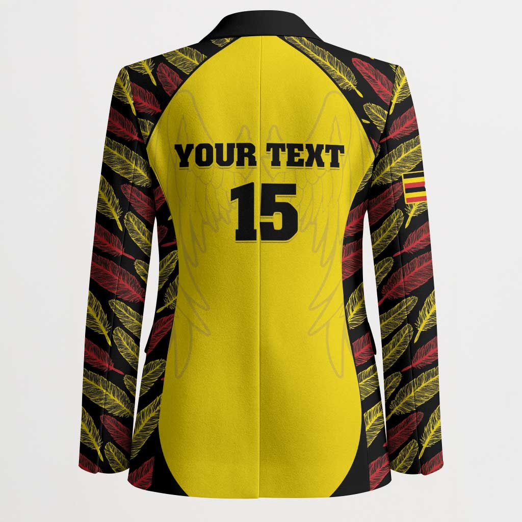 Custom Uganda Cricket Blazer Go Cricket Cranes - Wonder Print Shop