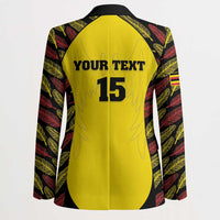 Custom Uganda Cricket Blazer Go Cricket Cranes - Wonder Print Shop