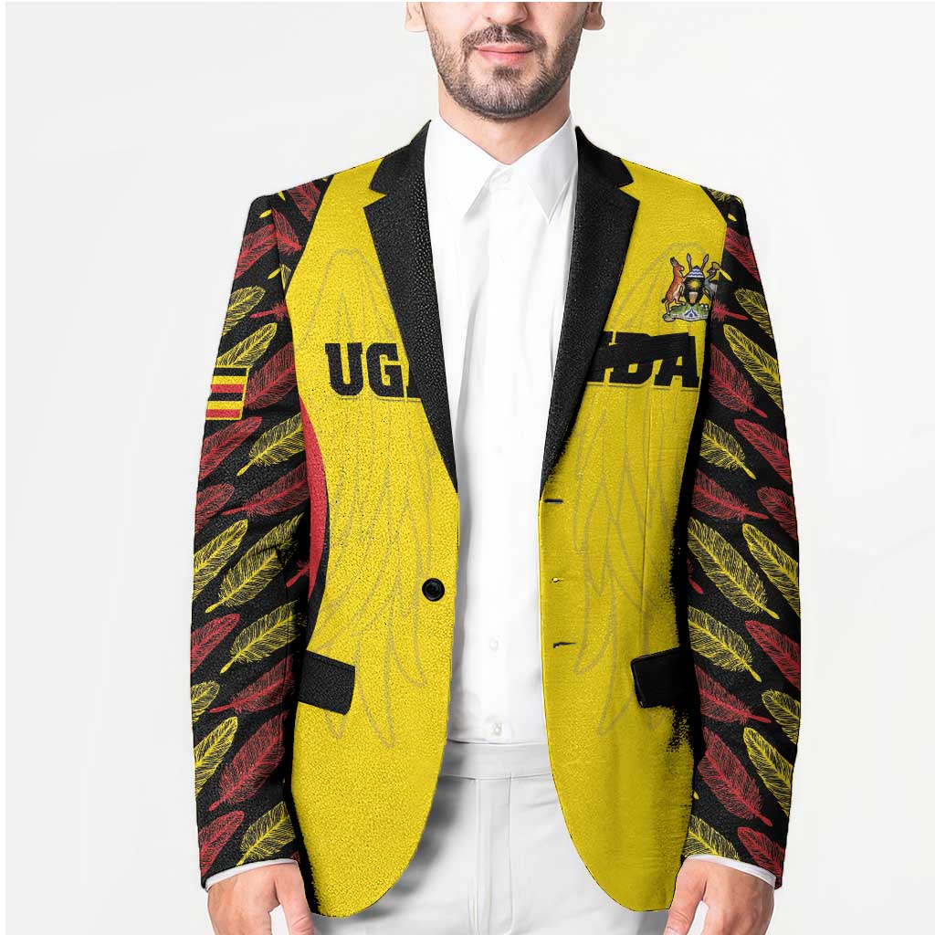 Custom Uganda Cricket Blazer Go Cricket Cranes - Wonder Print Shop