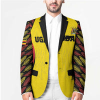 Custom Uganda Cricket Blazer Go Cricket Cranes - Wonder Print Shop