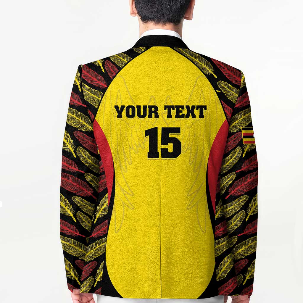 Custom Uganda Cricket Blazer Go Cricket Cranes - Wonder Print Shop