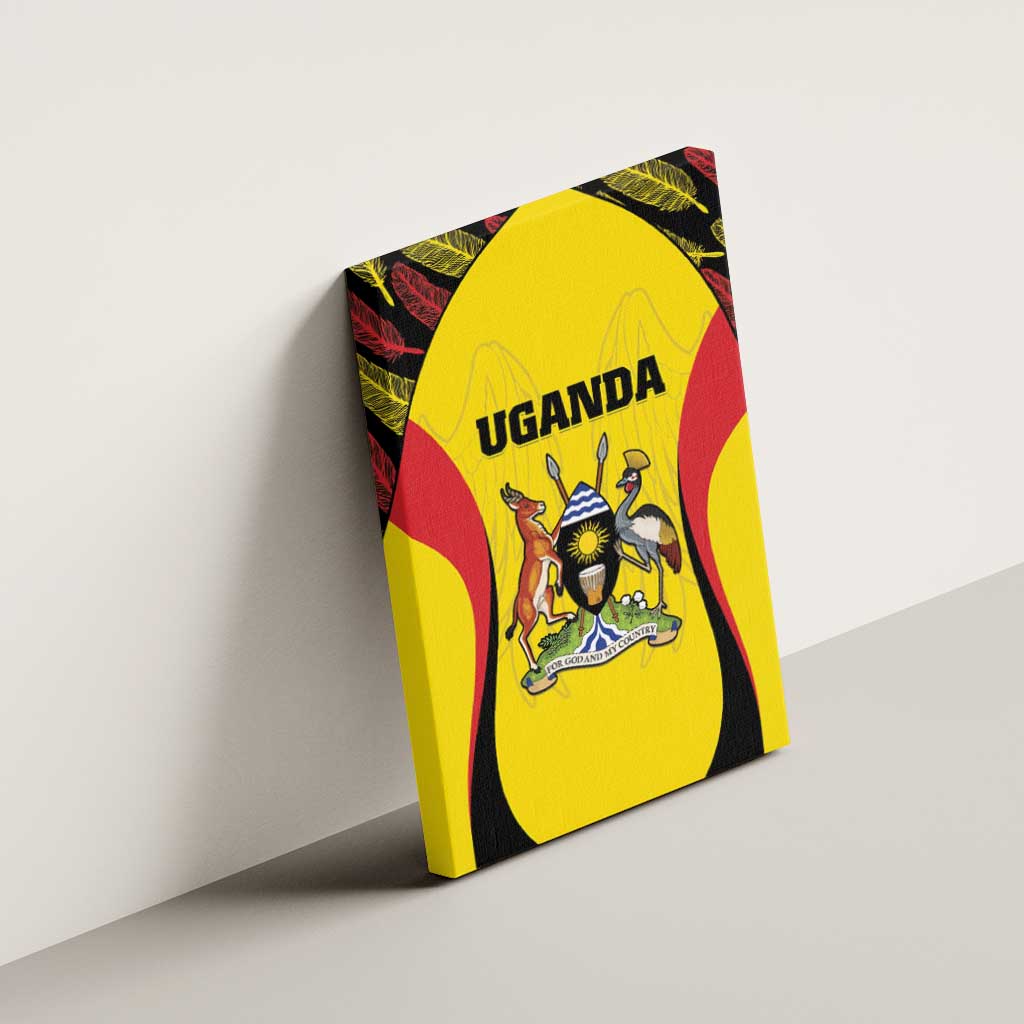 Uganda Cricket Canvas Wall Art Go Cricket Cranes - Wonder Print Shop