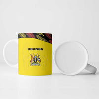 Custom Uganda Cricket Ceramic Mug Go Cricket Cranes - Wonder Print Shop
