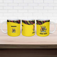 Custom Uganda Cricket Ceramic Mug Go Cricket Cranes - Wonder Print Shop