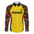 Custom Uganda Cricket Family Matching Puletasi and Hawaiian Shirt Go Cricket Cranes - Wonder Print Shop