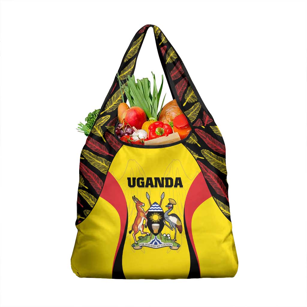 Uganda Cricket Grocery Bag Go Cricket Cranes - Wonder Print Shop