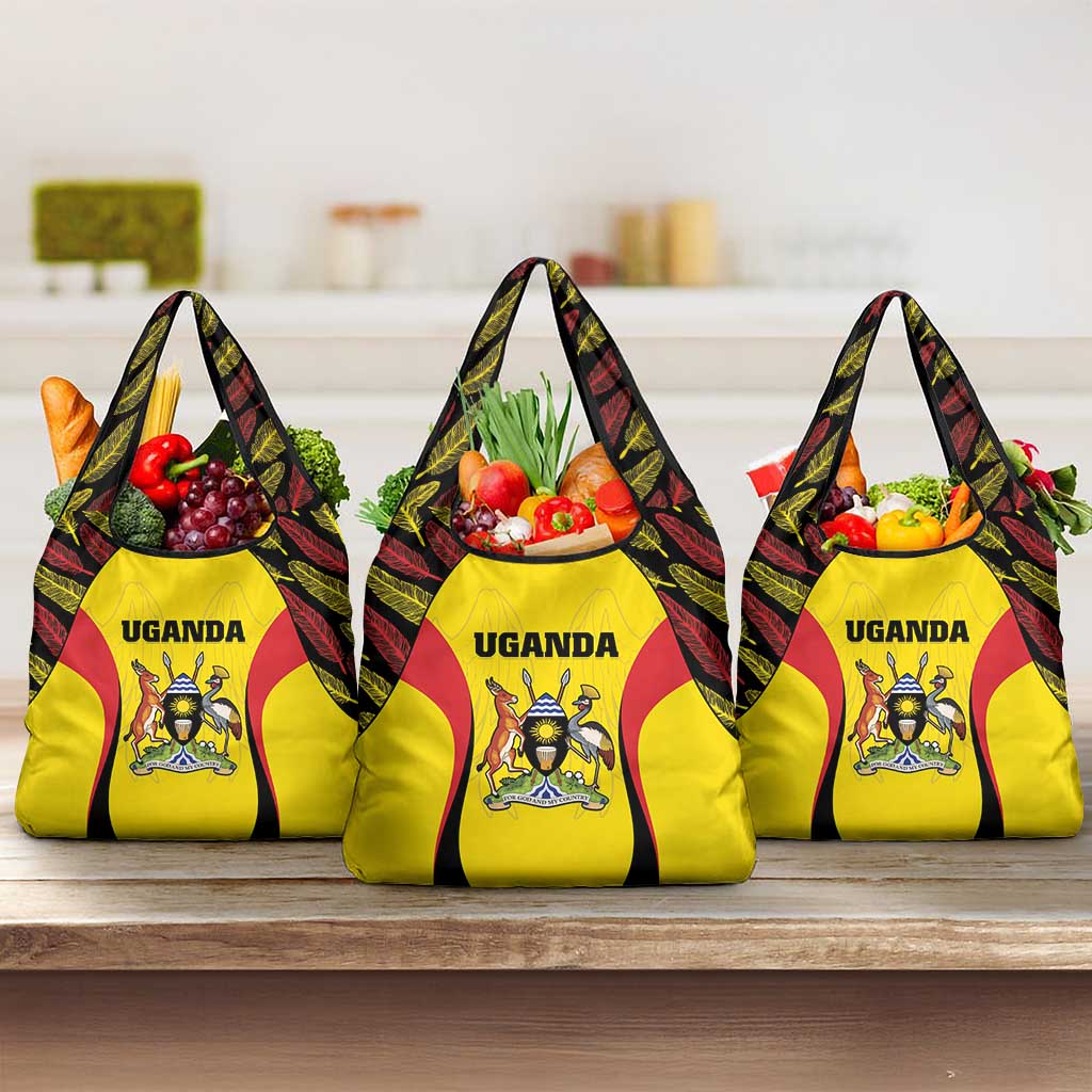 Uganda Cricket Grocery Bag Go Cricket Cranes - Wonder Print Shop